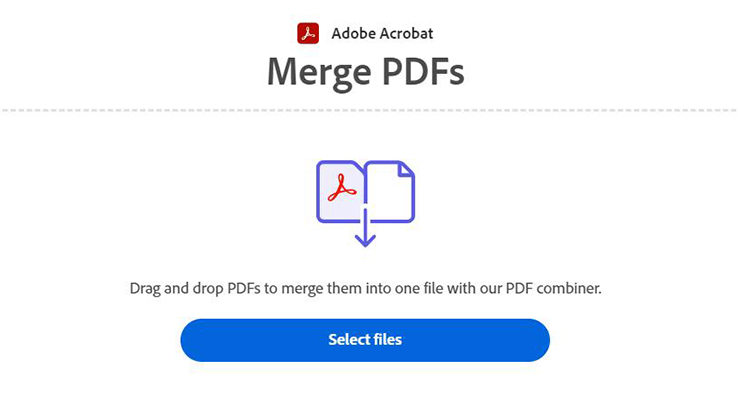 Adobeツールを介してiPhoneでPDFファイルを結合する方法
