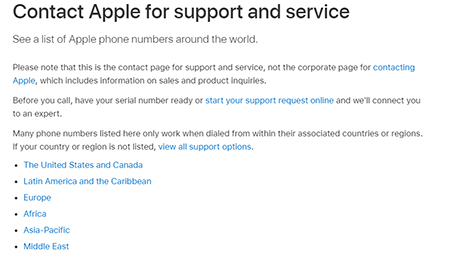 Appleサポートを介してアクティベーションロックiPadを削除します