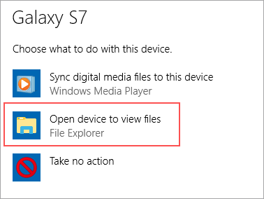 Autoplayを介してAndroidタブレットをPCにバックアップします