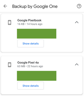 Googleバックアップを介してAndroidからAndroidにアプリを転送します
