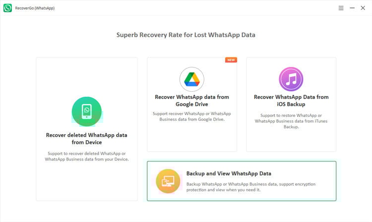 WhatsAppチャットを保存します