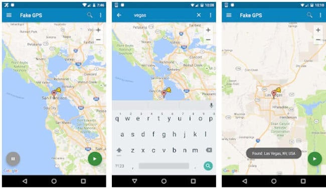 Huaweiの偽のGPS