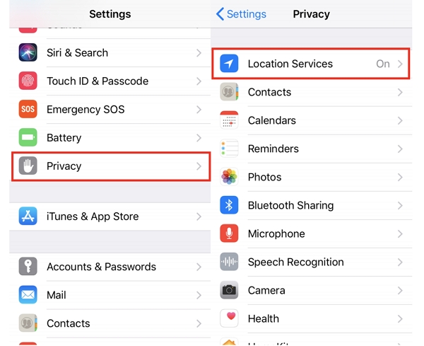   iPhoneの重要な場所は、履歴の場所を見つけます