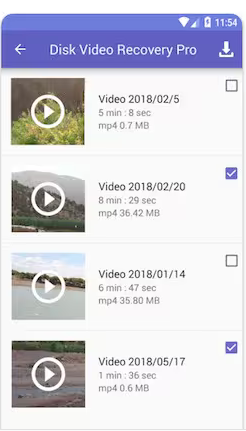Disk Video Recovery Proのような無料のAndroidビデオリカバリ