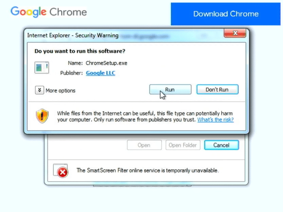 Windows 7のChromeブラウザをダウンロードします