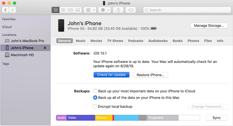 iPhoneの更新をチェックできないiTunesを使用してiOSアップデートを手動でインストールする