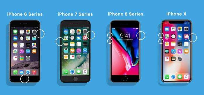 ハードリセットiPhone