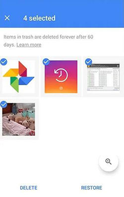 Google Photosを介してOppoから削除された写真を回復します