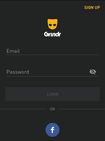 Grindrパスワードリセットが機能しません