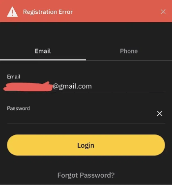 Grindr登録エラー