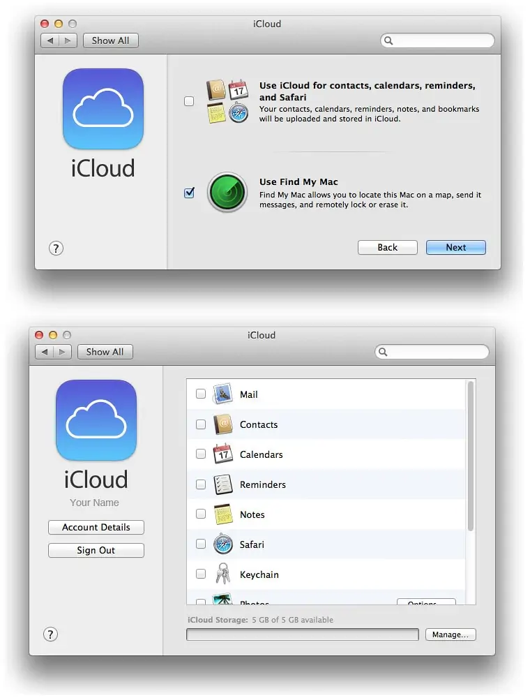iCloud