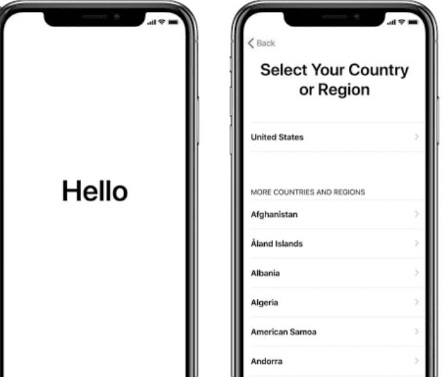 iPhone工場の復元 