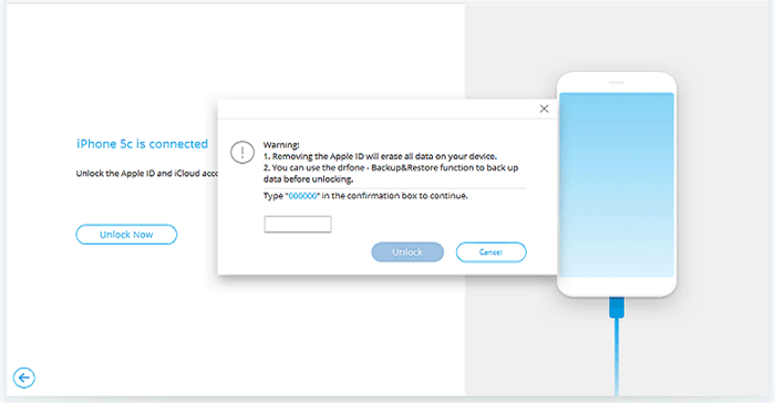 iPad Apple IDを削除する前に、今すぐロックを解除します