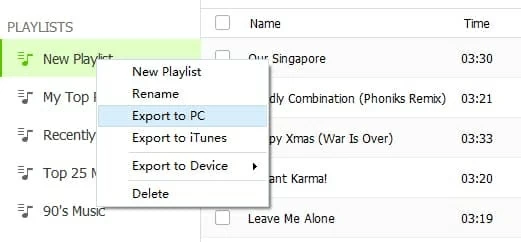 iPhone XSの曲をWindows 7ラップトップにコピーします