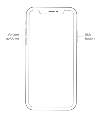 私のiPhoneはAppleロゴに貼り付けられています