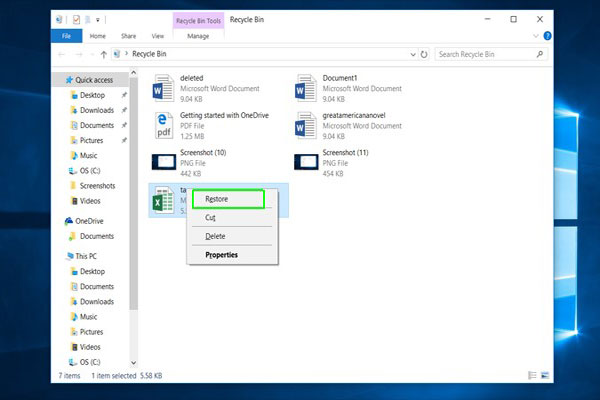 Windowsで削除されたOneDriveファイルを回復します