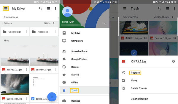 GoogleアカウントでIQOO電話から連絡先を取得します