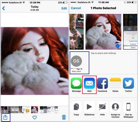 電子メールを使用してiPhoneからUSBスティックに写真を転送する方法