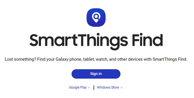 SmartThingsの検索にログインします