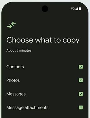 Android Switchを介してiPhoneからAndroidにビデオを転送します