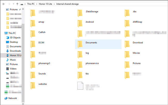 USBケーブルを介してAndroidからPCにファイルをコピーします