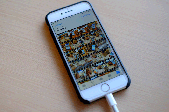 SDカードからiPhoneにファイルを転送します