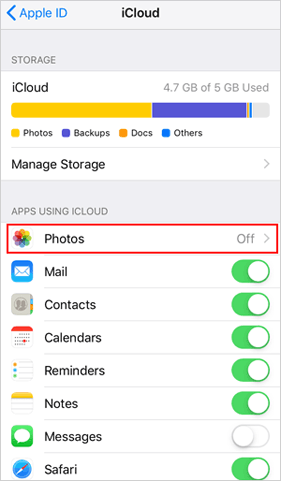 iPhoneからIcloudを介してLaptopにビデオを転送する方法