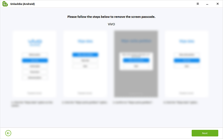 Androidのロックを解除してくださいvivo電話のロックを解除します
