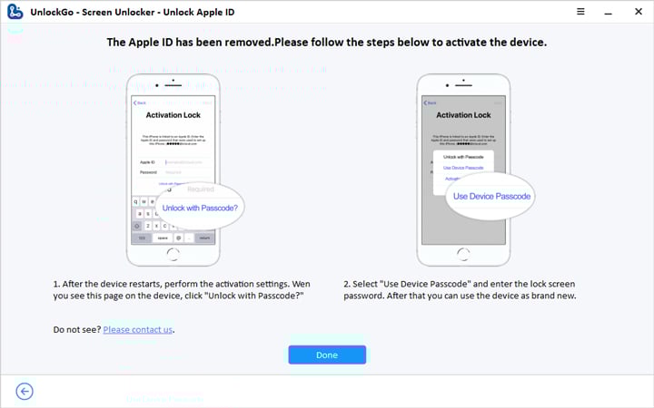 iOSデバイスを設定します