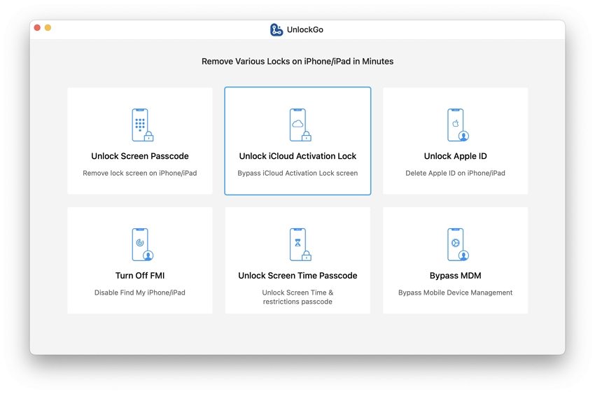 ロック解除ガイド -  iCloudアクティベーションロックを取り外します