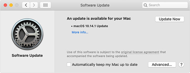 MacでiTunesを更新します