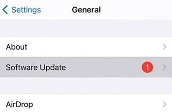iOSアップデート