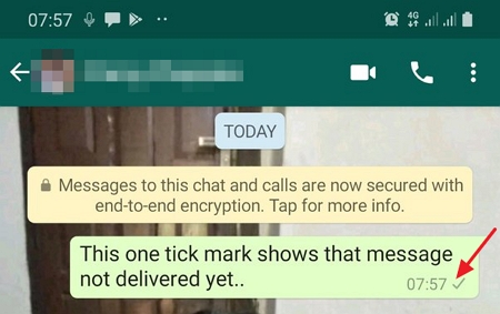 WhatsApp Oneチェック