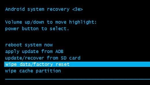 工場出荷時のアンドロイドをリセットして、スタート画面にAndroidを固定します